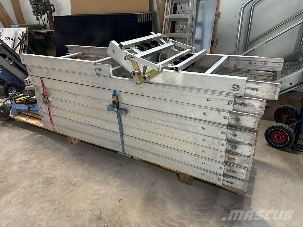 Geda Comfort 250 Vinssit, nostolaitteet ja materiaalinostimet