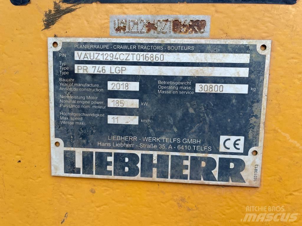 Liebherr PR 746 Telaketjupuskutraktorit