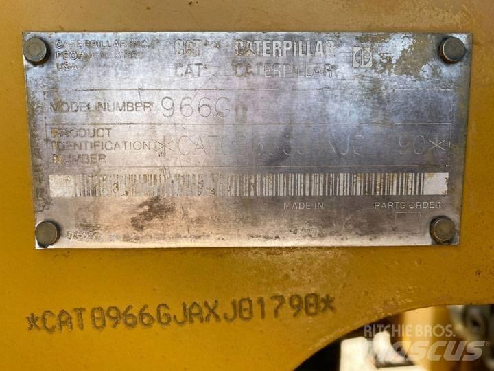 CAT 966 G II Pyöräkuormaajat