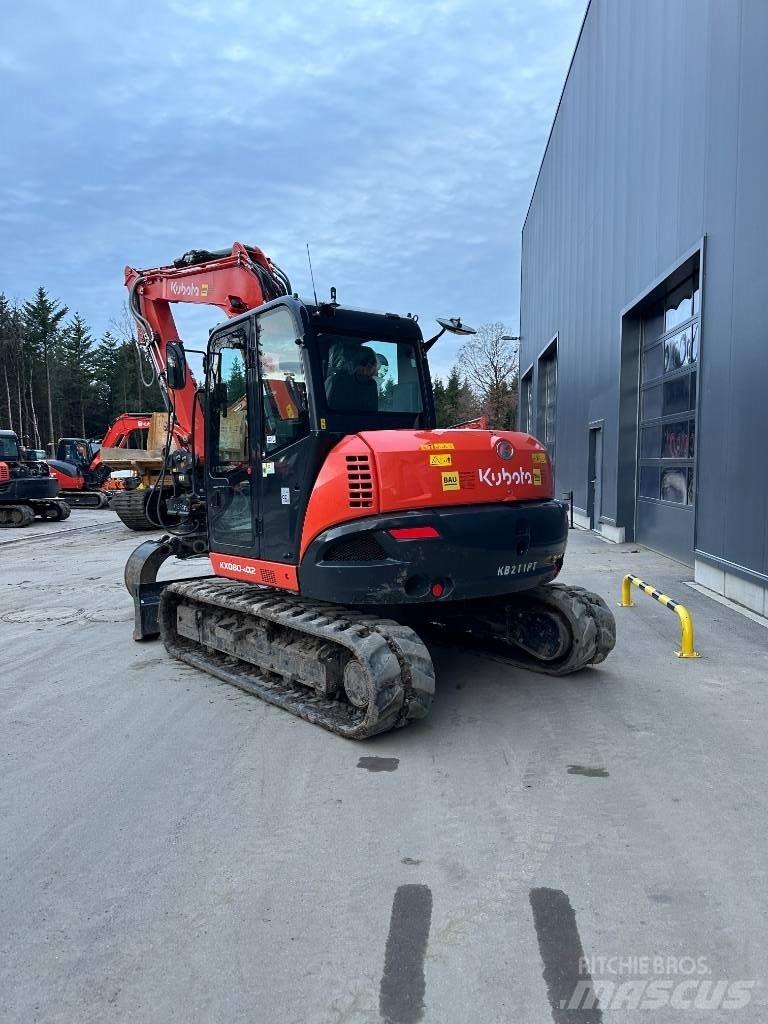 Kubota KX 080-4 Minikaivukoneet < 7t