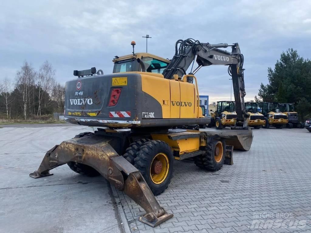 Volvo EW 140 C Pyöräkaivukoneet