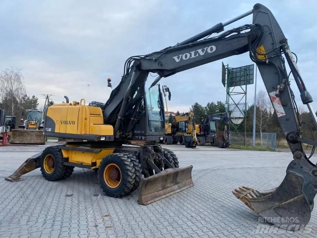 Volvo EW 140 C Pyöräkaivukoneet