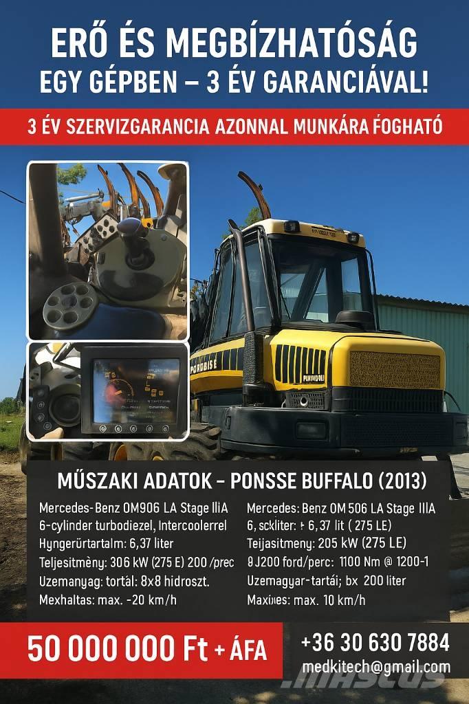 Ponsse Buffalo 8W Kuormatraktorit
