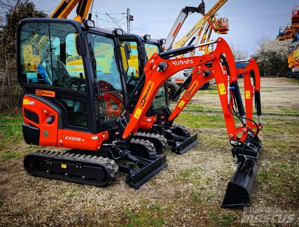 Kubota KX 018-4 Minikaivukoneet < 7t