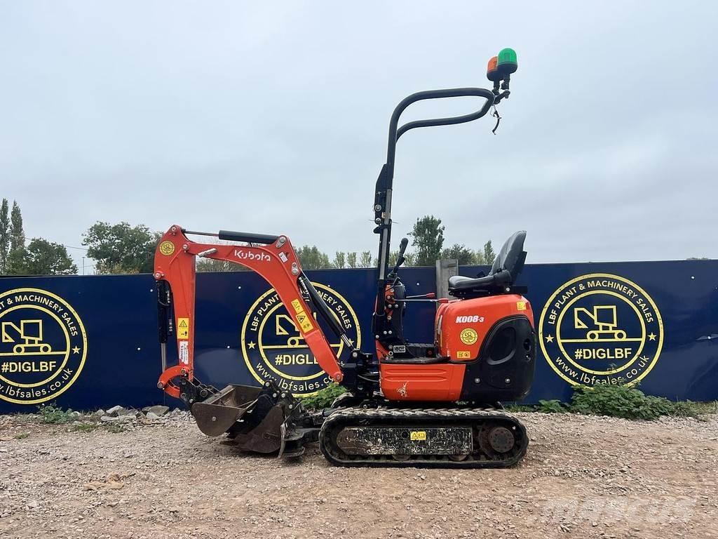 Kubota K008-3 Erikoiskaivinkoneet