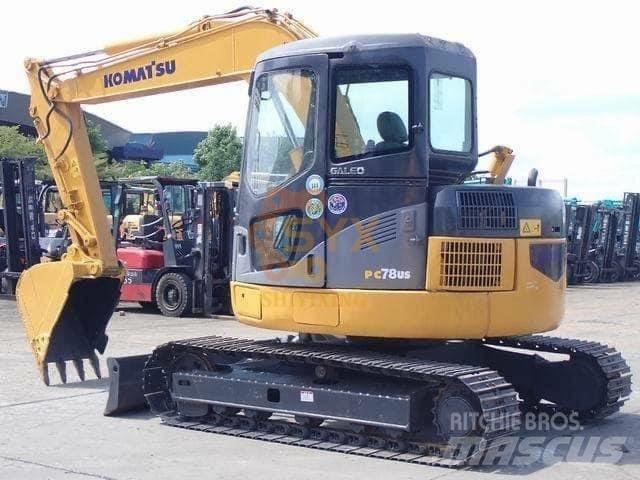 Komatsu PC 78 US Midikaivukoneet 7t - 12t