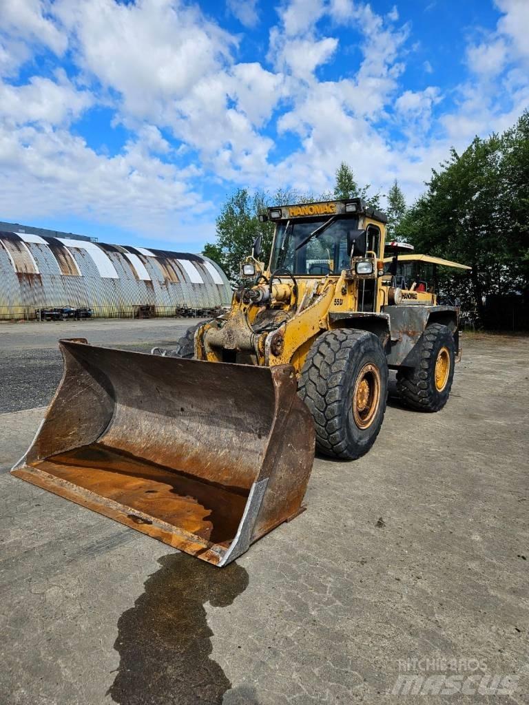 Hanomag 55 D Pyöräkuormaajat