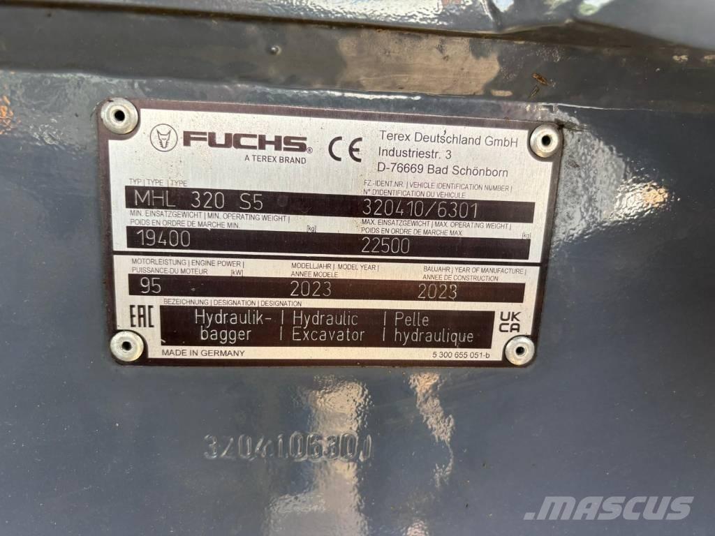 Fuchs MHL320MOD+ Jätteenkäsittelijät