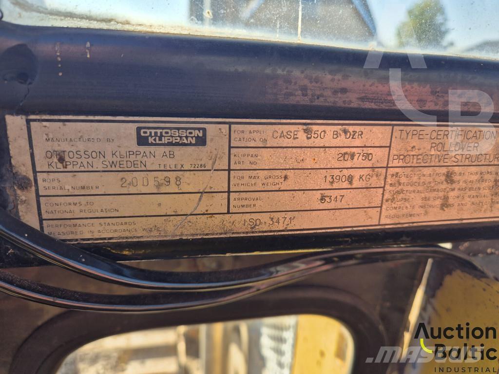 CASE 850 B Telaketjupuskutraktorit