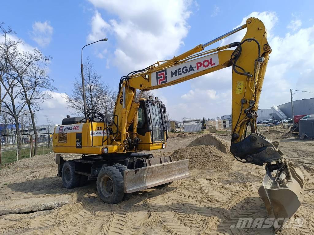 Komatsu PW180-7E0 Pyöräkaivukoneet