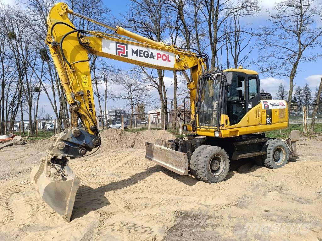 Komatsu PW180-7E0 Pyöräkaivukoneet