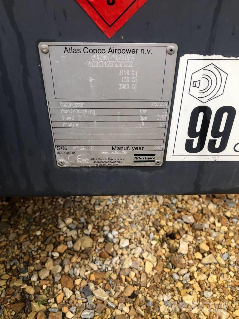 Atlas Copco XAHS237 Kompressorit