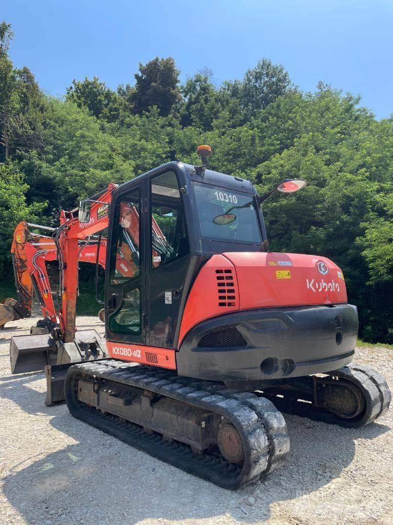Kubota KX 080-4 Midikaivukoneet 7t - 12t