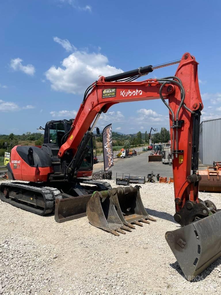 Kubota KX 080-4 Midikaivukoneet 7t - 12t