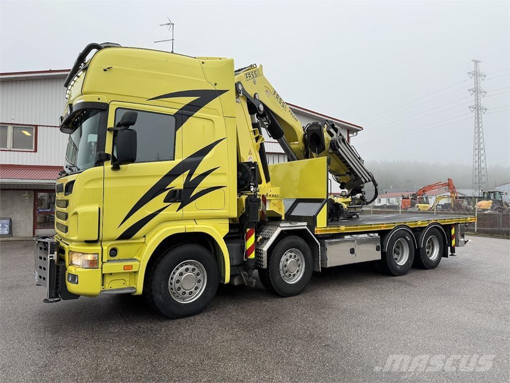 Scania R164G 8*4 Nosturiautot
