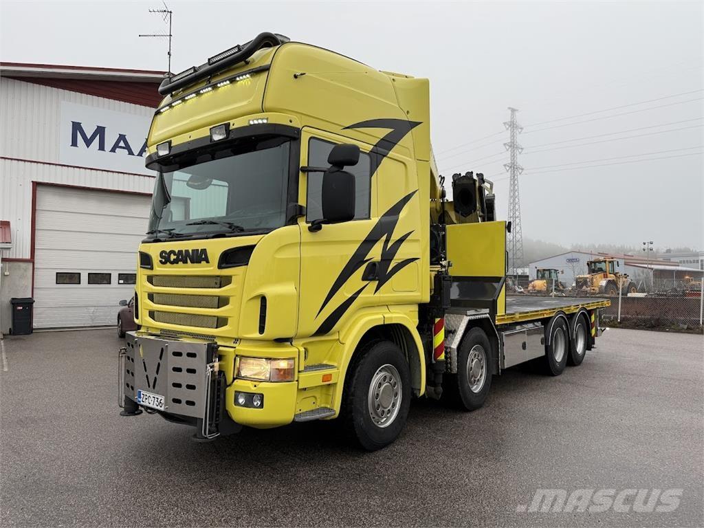 Scania R164G 8*4 Nosturiautot