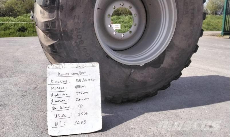 Alliance 800/60R32 Renkaat ja vanteet