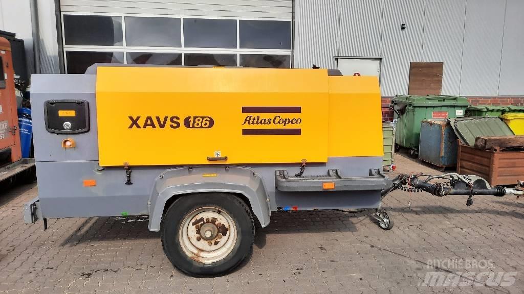Atlas Copco XAVS 186 Kompressorit
