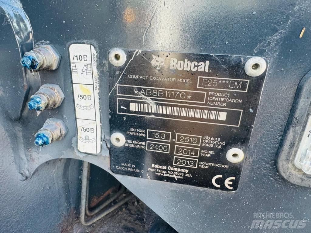 Bobcat E 25 Minikaivukoneet < 7t