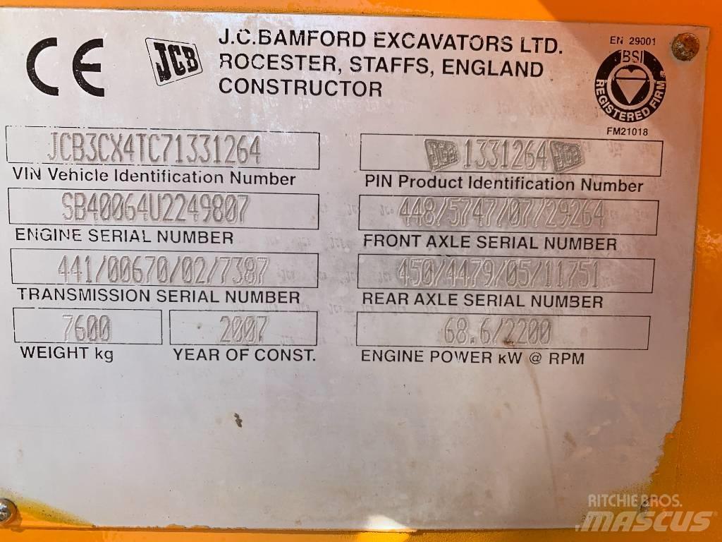 JCB 3 CX Pyöräkaivukoneet