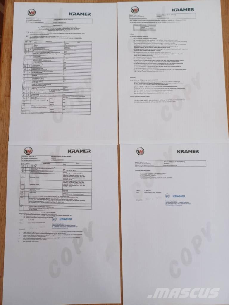 Kramer 5075 Pyöräkuormaajat