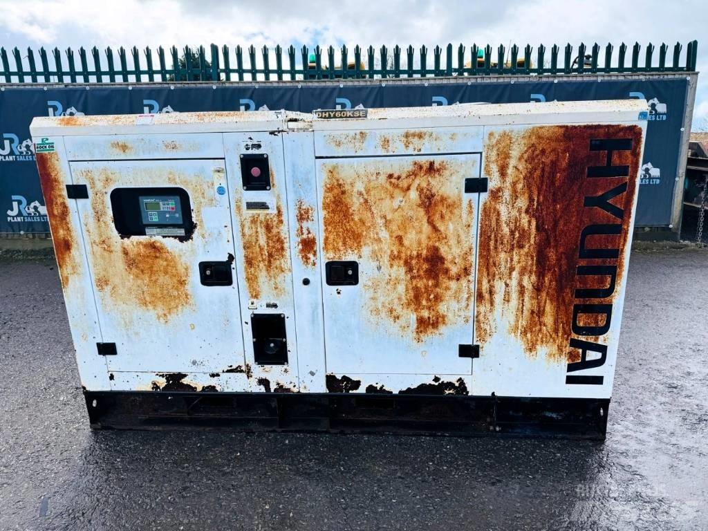 Hyundai DHY60KSE Dieselgeneraattorit