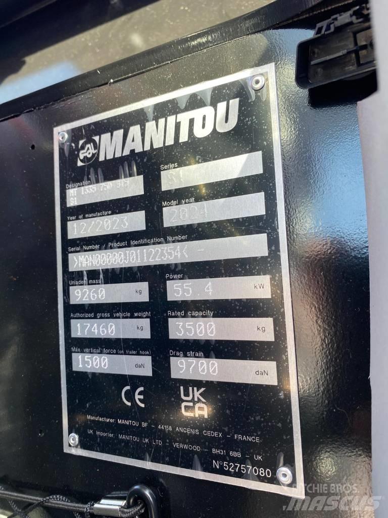 Manitou MT 1335 Kurottajat