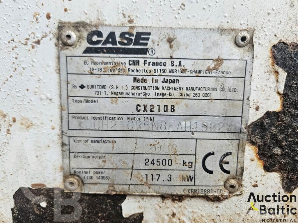 CASE CX 210 B Telakaivukoneet