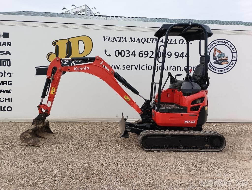 Kubota U 17-3 Minikaivukoneet < 7t