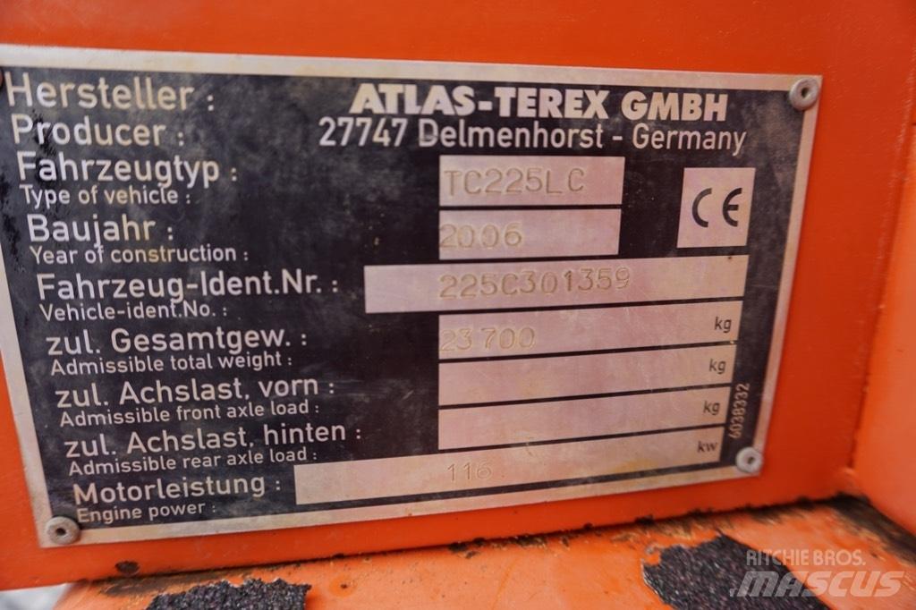 Terex TC225 LC Telakaivukoneet
