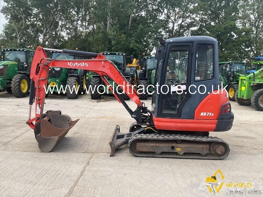 Kubota KX 71-3 Minikaivukoneet < 7t