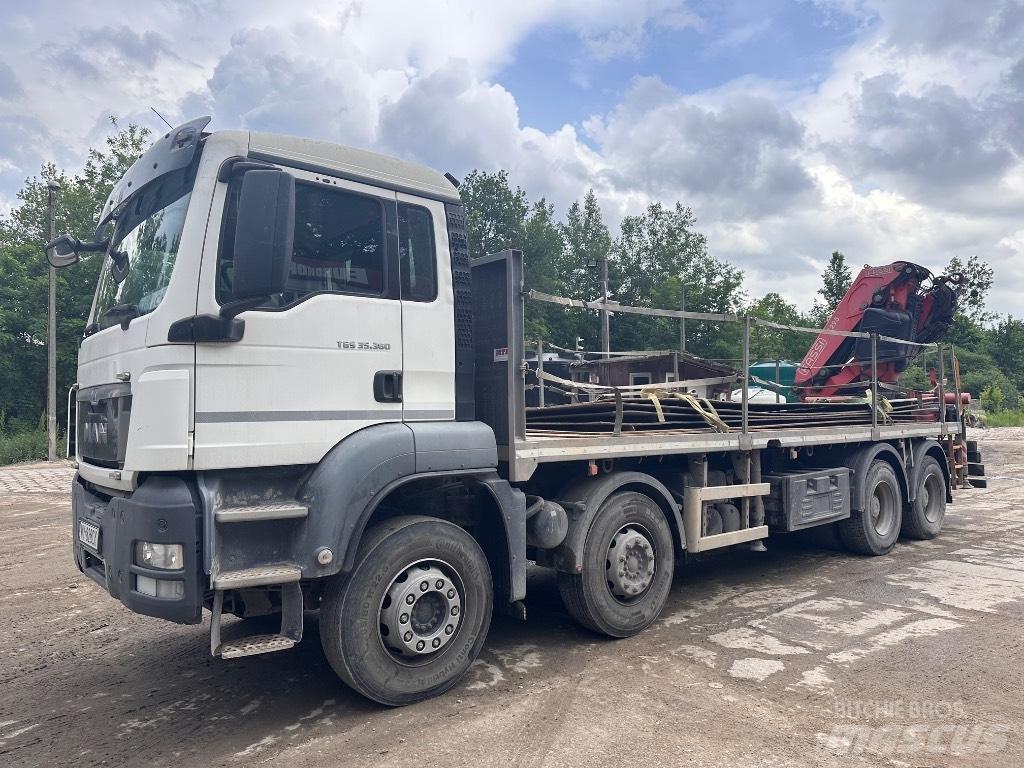 MAN TGS 35.360 8x4 Nosturiautot