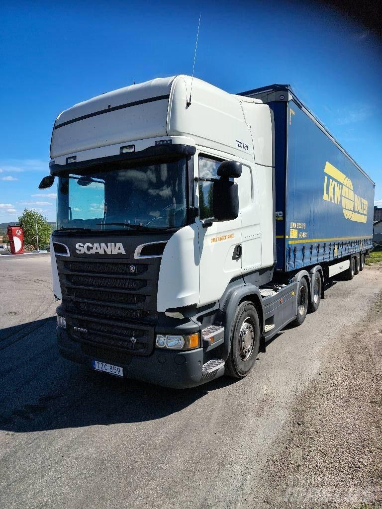 Scania R 520 LA Vetopöytäautot