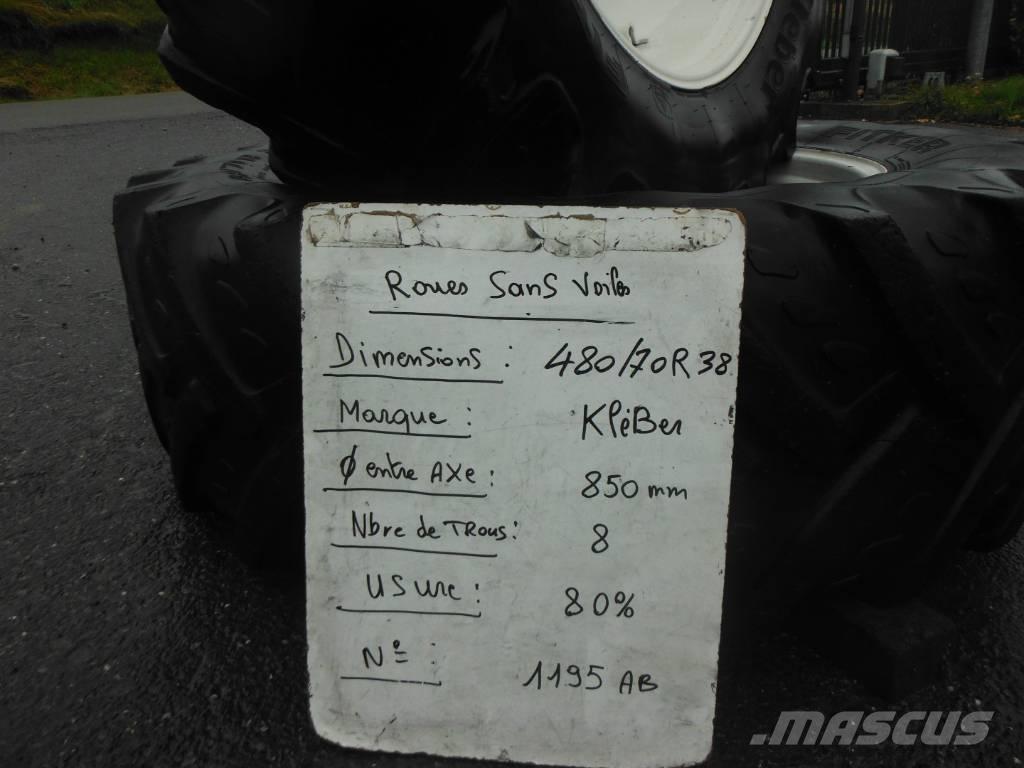 Kleber 480/70R38 Renkaat ja vanteet