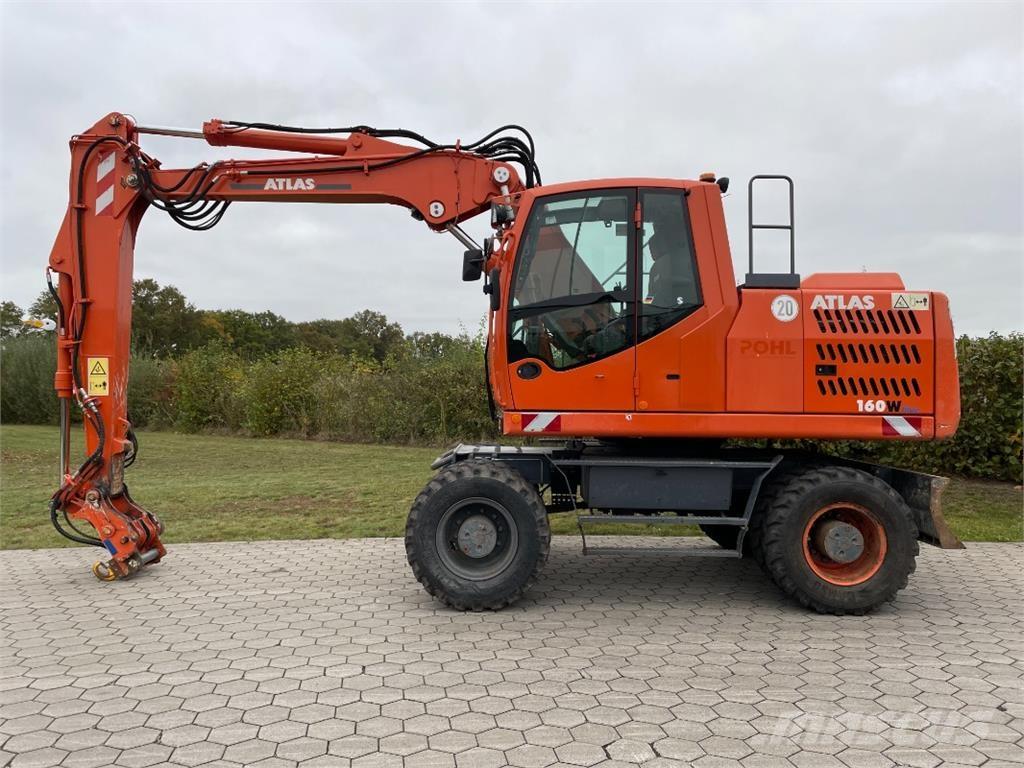 Atlas 160W-BLUE Pyöräkaivukoneet