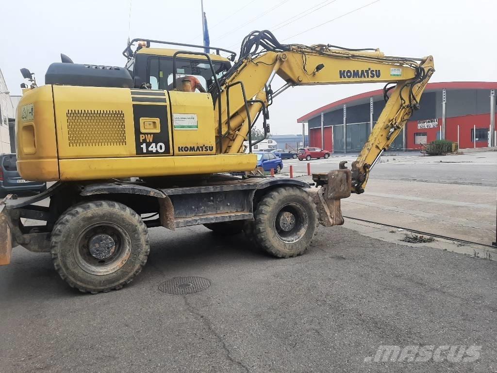 Komatsu PW 140-7 Pyöräkaivukoneet