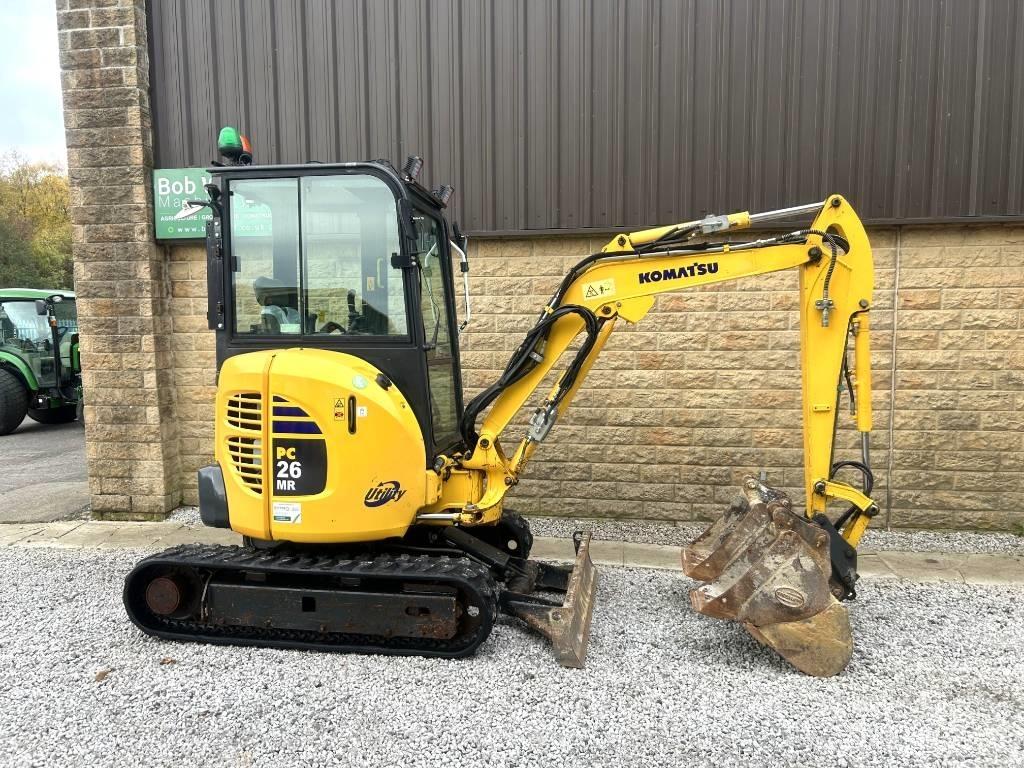 Komatsu PC26MR-3 Minikaivukoneet < 7t