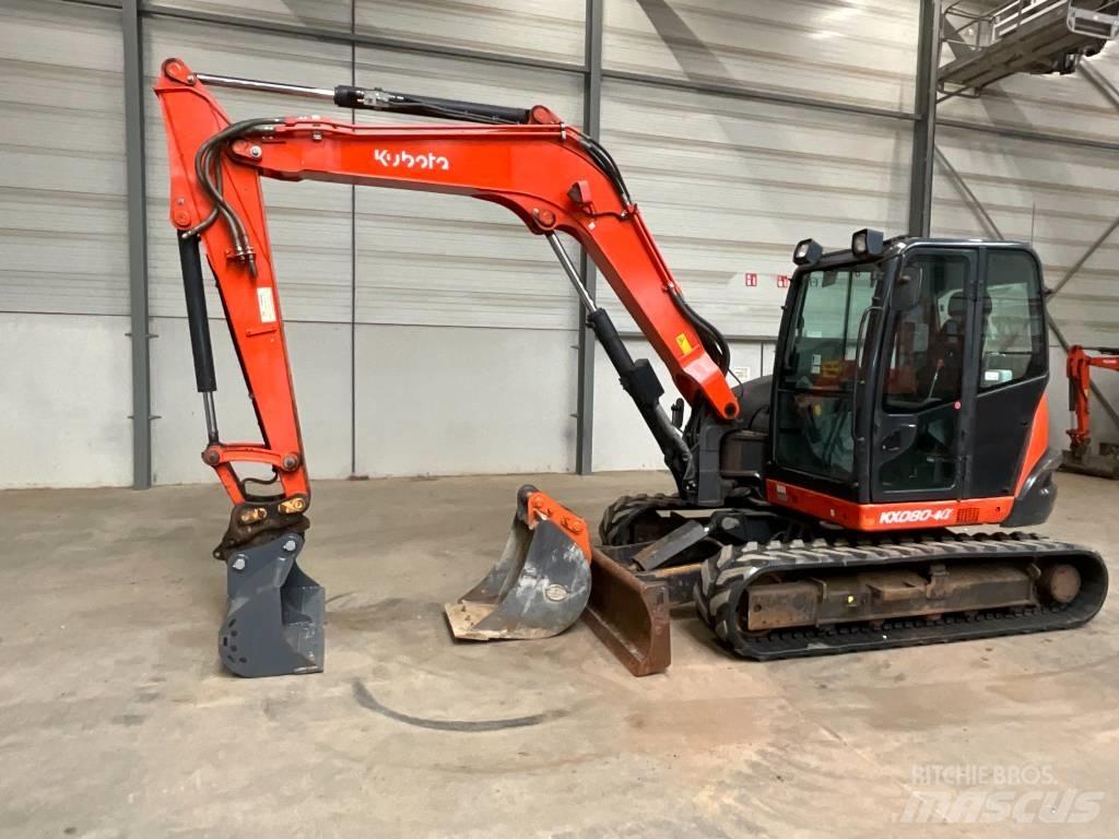 Kubota KX 080-4 A Midikaivukoneet 7t - 12t