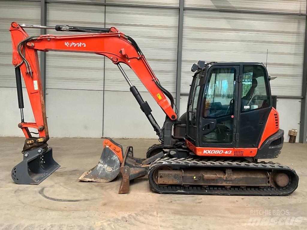 Kubota KX 080-4 A Midikaivukoneet 7t - 12t