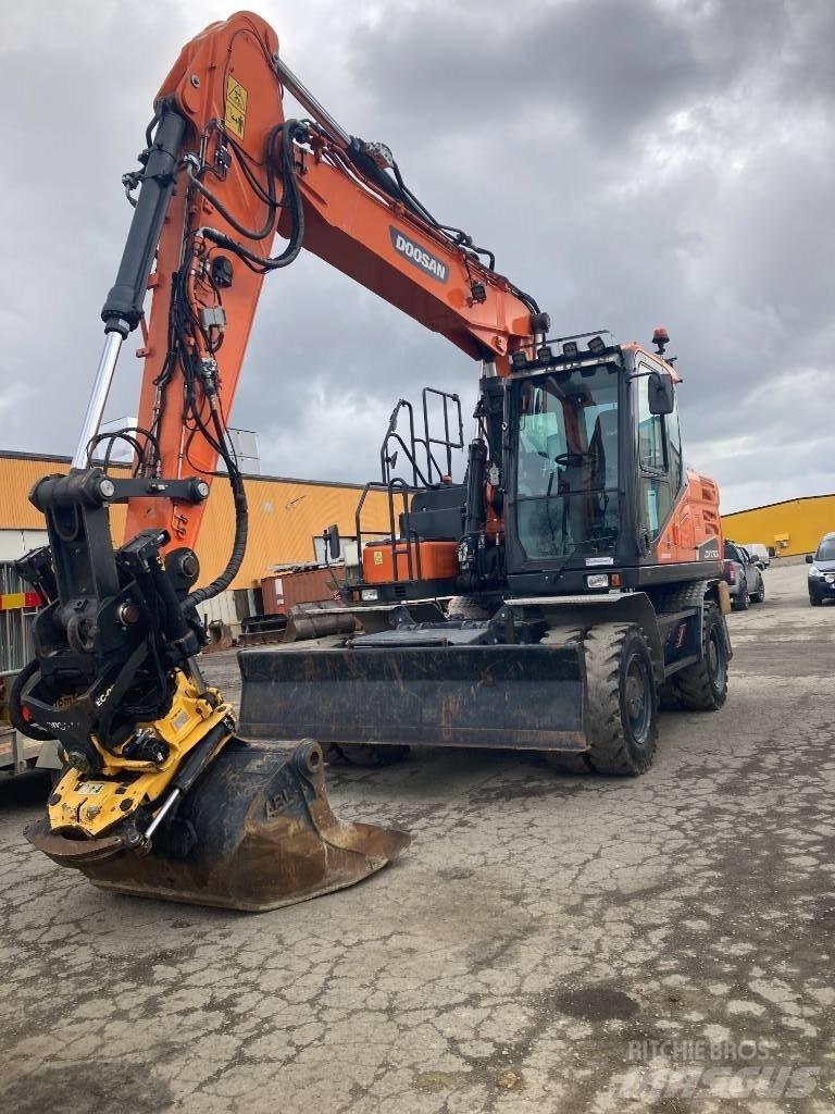 Doosan DX 170 W Pyöräkaivukoneet
