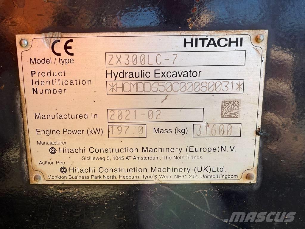 Hitachi ZX 300 LC-7 Telakaivukoneet