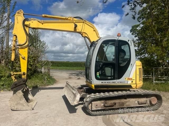 New Holland E 70 SR Midikaivukoneet 7t - 12t