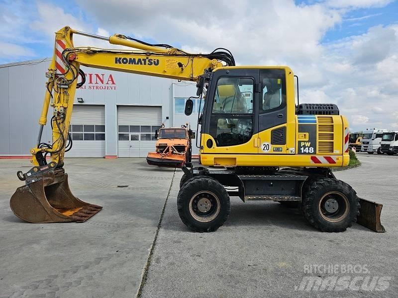 Komatsu PW 148-8 Pyöräkaivukoneet