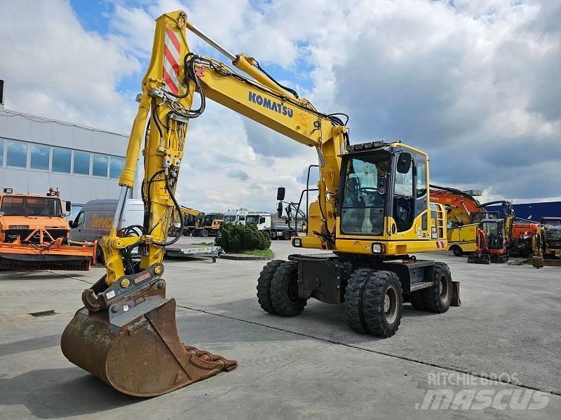 Komatsu PW 148-8 Pyöräkaivukoneet