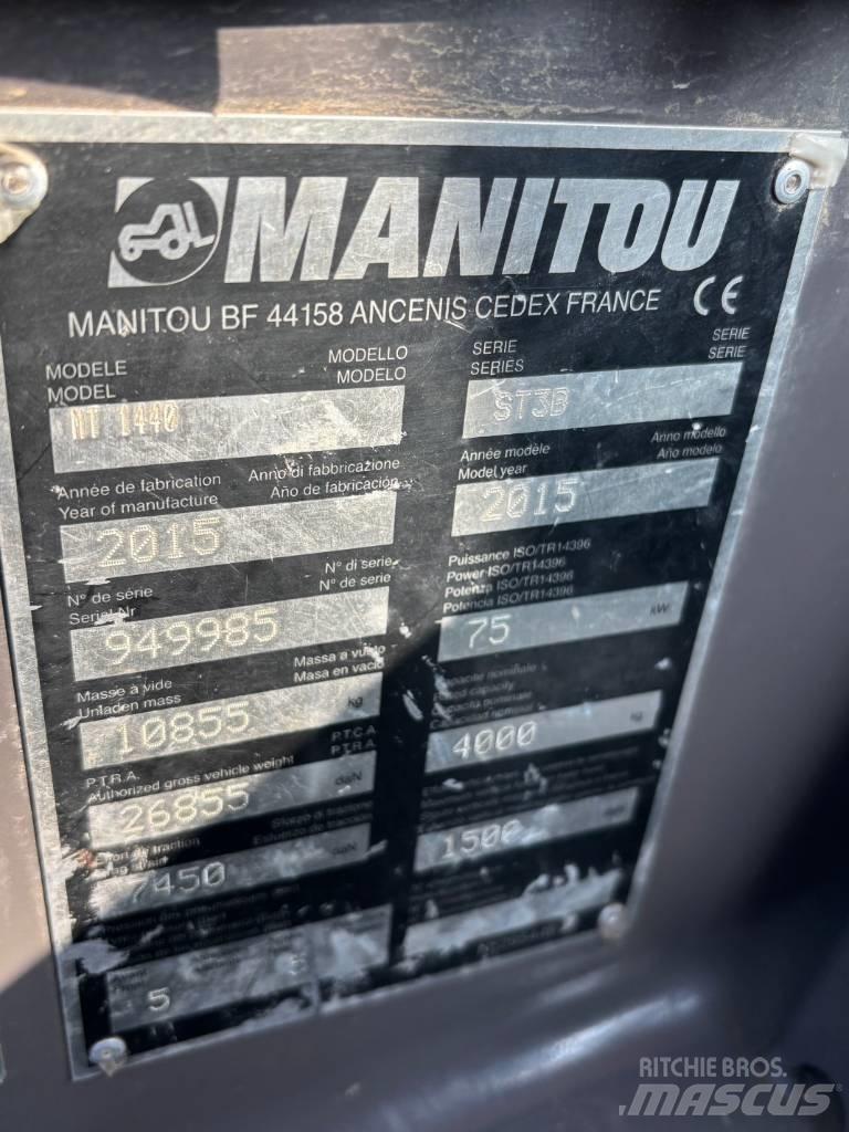 Manitou MT 1440 Kurottajat