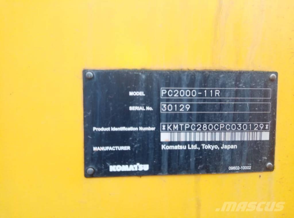 Komatsu PC 2000 Telakaivukoneet
