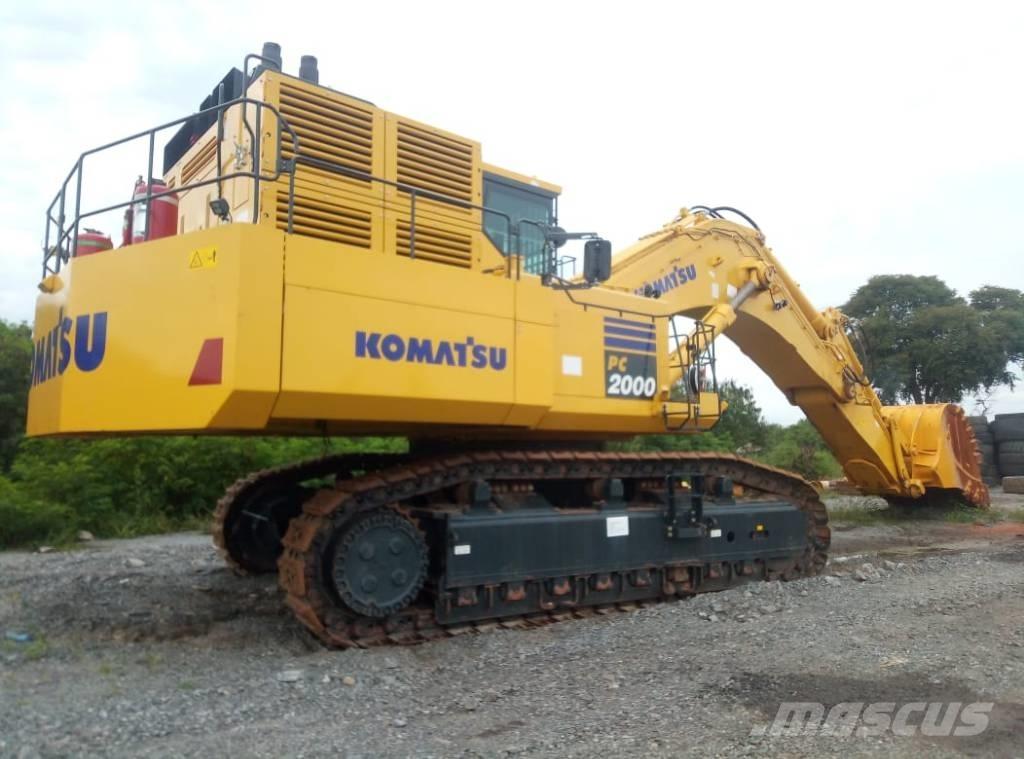 Komatsu PC 2000 Telakaivukoneet