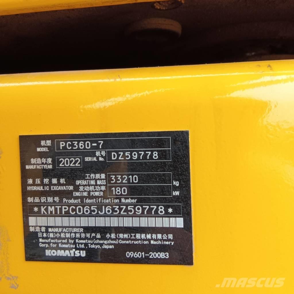 Komatsu PC 360-7 Telakaivukoneet