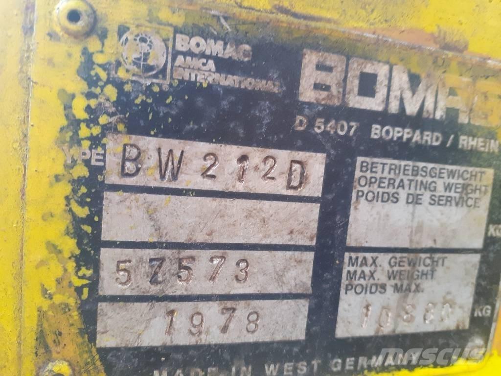 Bomag BW 212 D Tiivistyskoneet