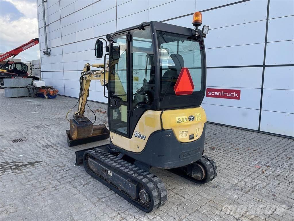 Yanmar SV22 Pyöräkaivukoneet